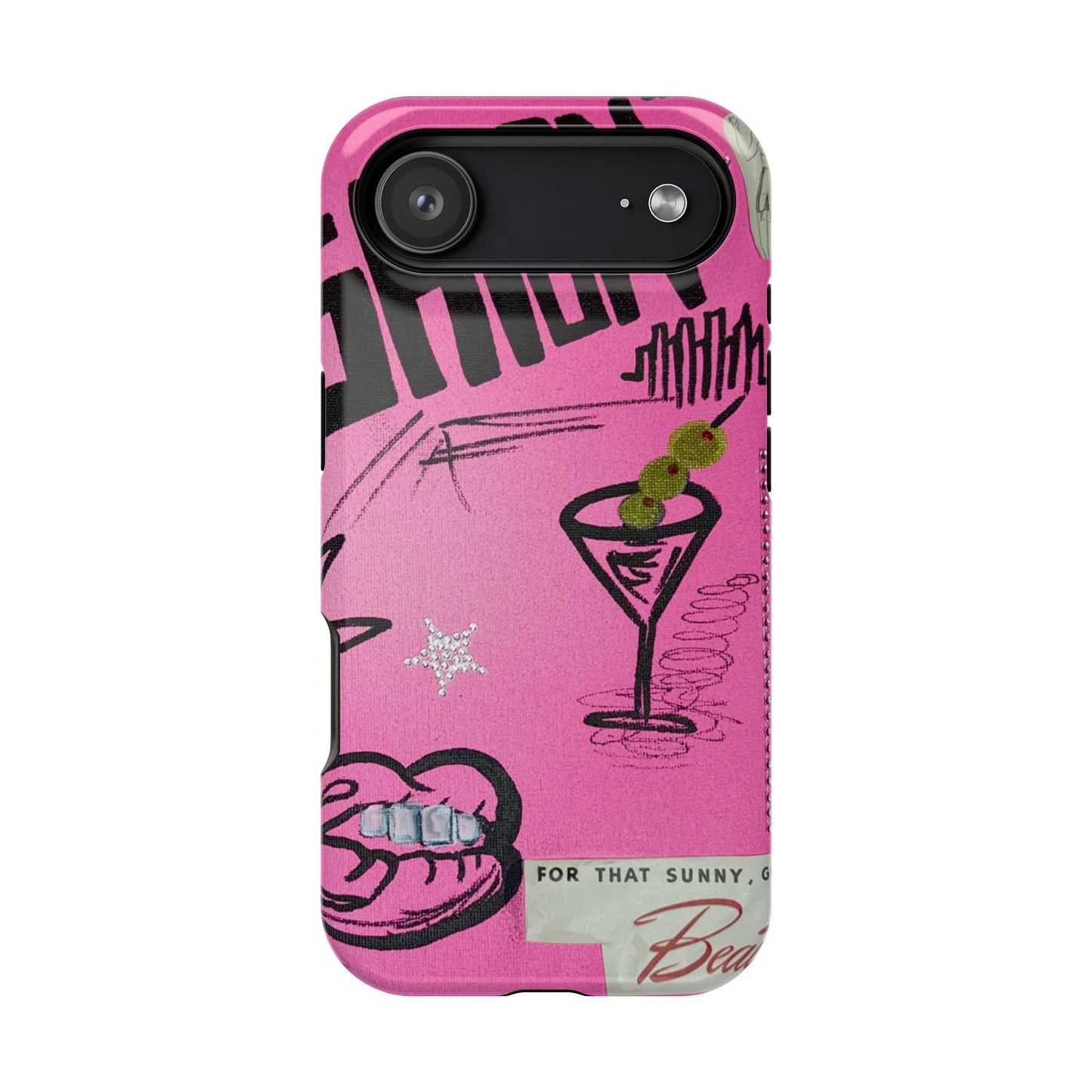MagSafe "high fashion" airbrush iPhone case