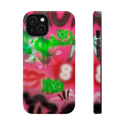 MagSafe "electr!c dreamz" Airbrush iPhone Hülle