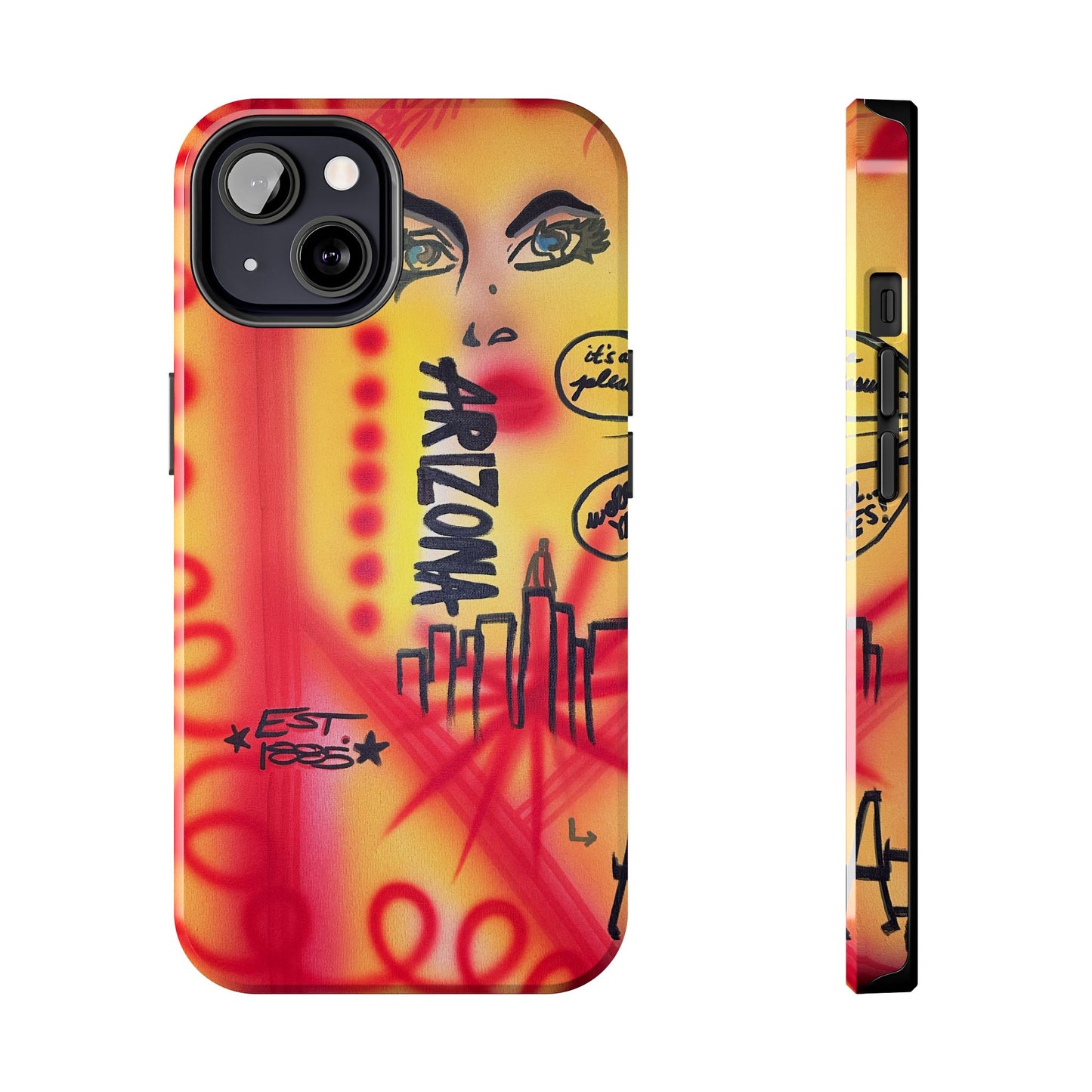 "arizona state university" airbrush iPhone case