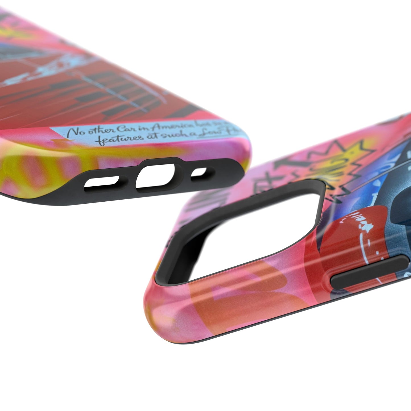 MagSafe "miami momentos" airbrush iPhone case