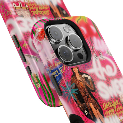 MagSafe "Sweet Escape" Airbrush iPhone Hülle