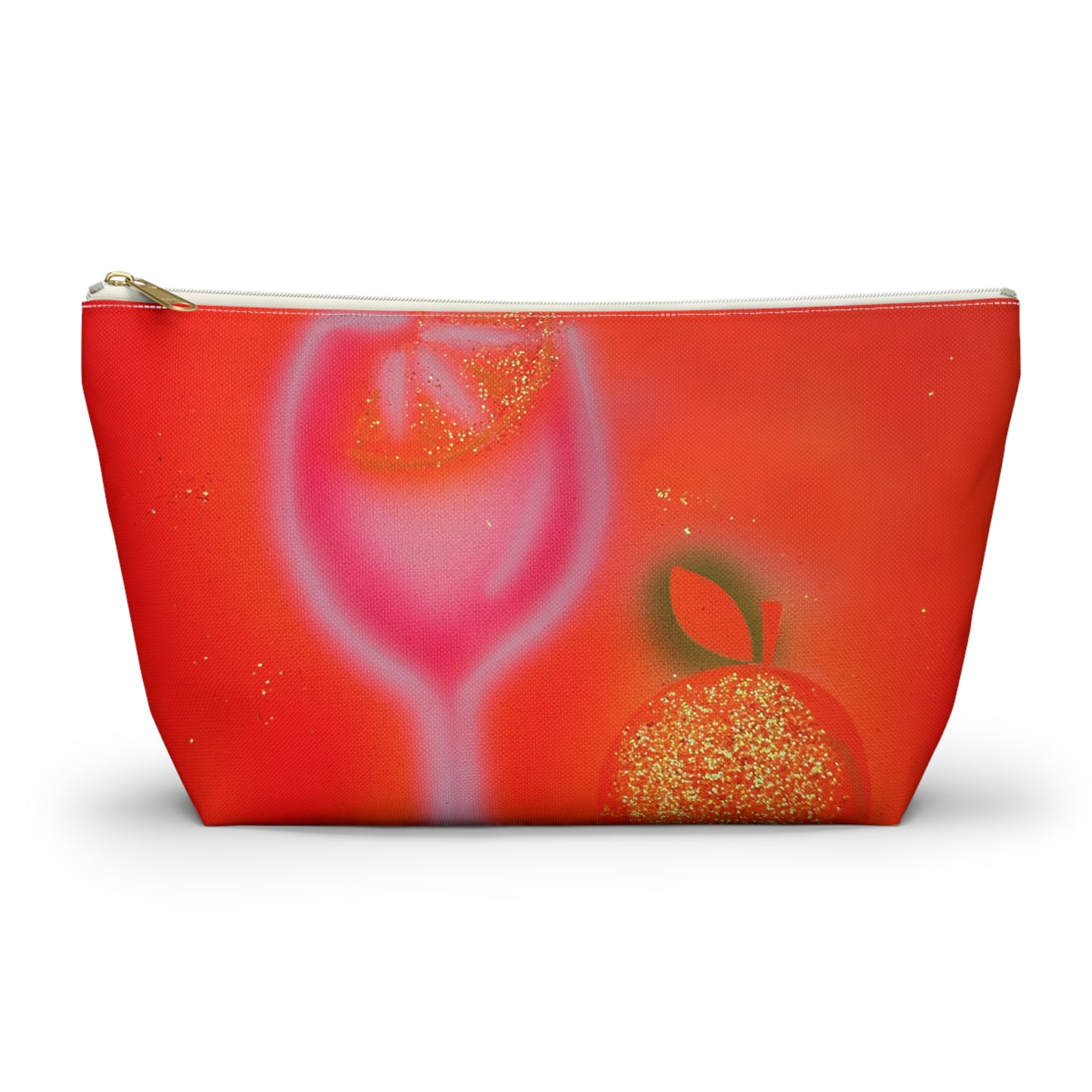 "aperol spritz" airbrush makeup pouch