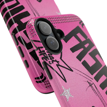 "high fashion pt. 2" airbrush iPhone case