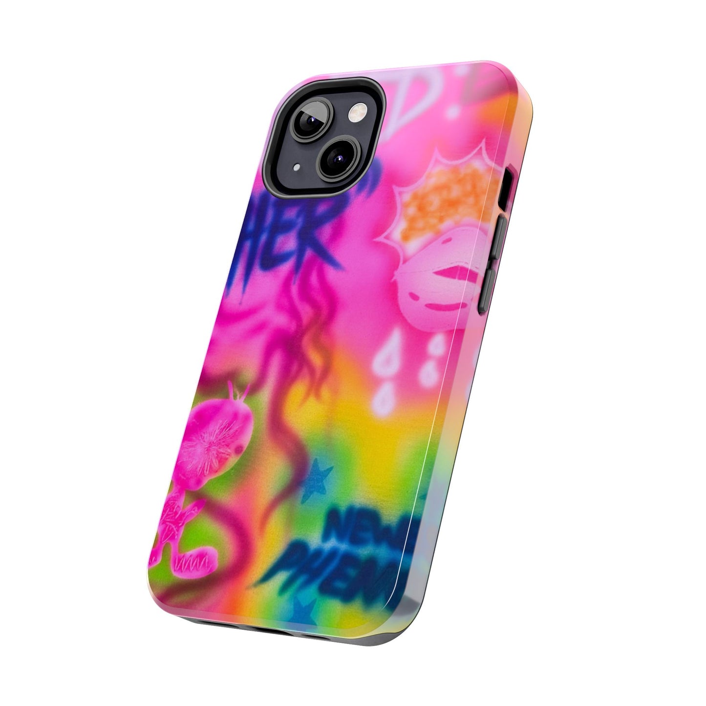"wanted" airbrush iPhone case