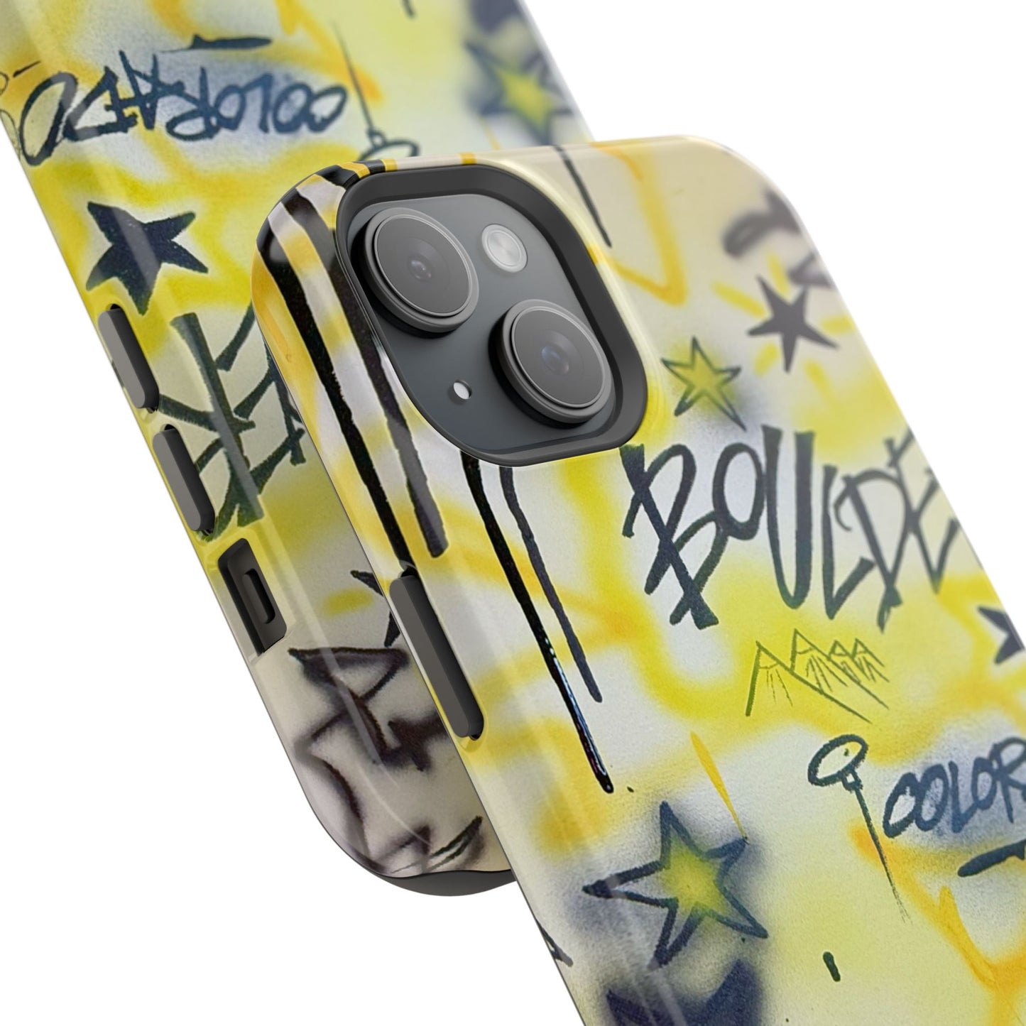 MagSafe "boulder" airbrush iPhone case