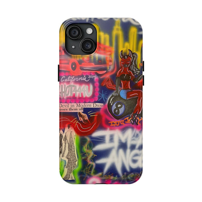 "im an angel" airbrush iPhone case