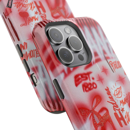 MagSafe "indiana" airbrush iPhone case