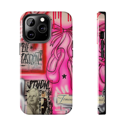 "plié passion” airbrush iPhone case