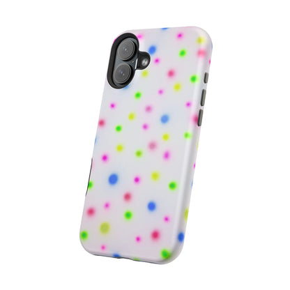 MagSafe "birthday cake polka dot" airbrush iPhone case