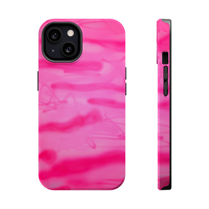 MagSafe "pink camo" airbrush iPhone case