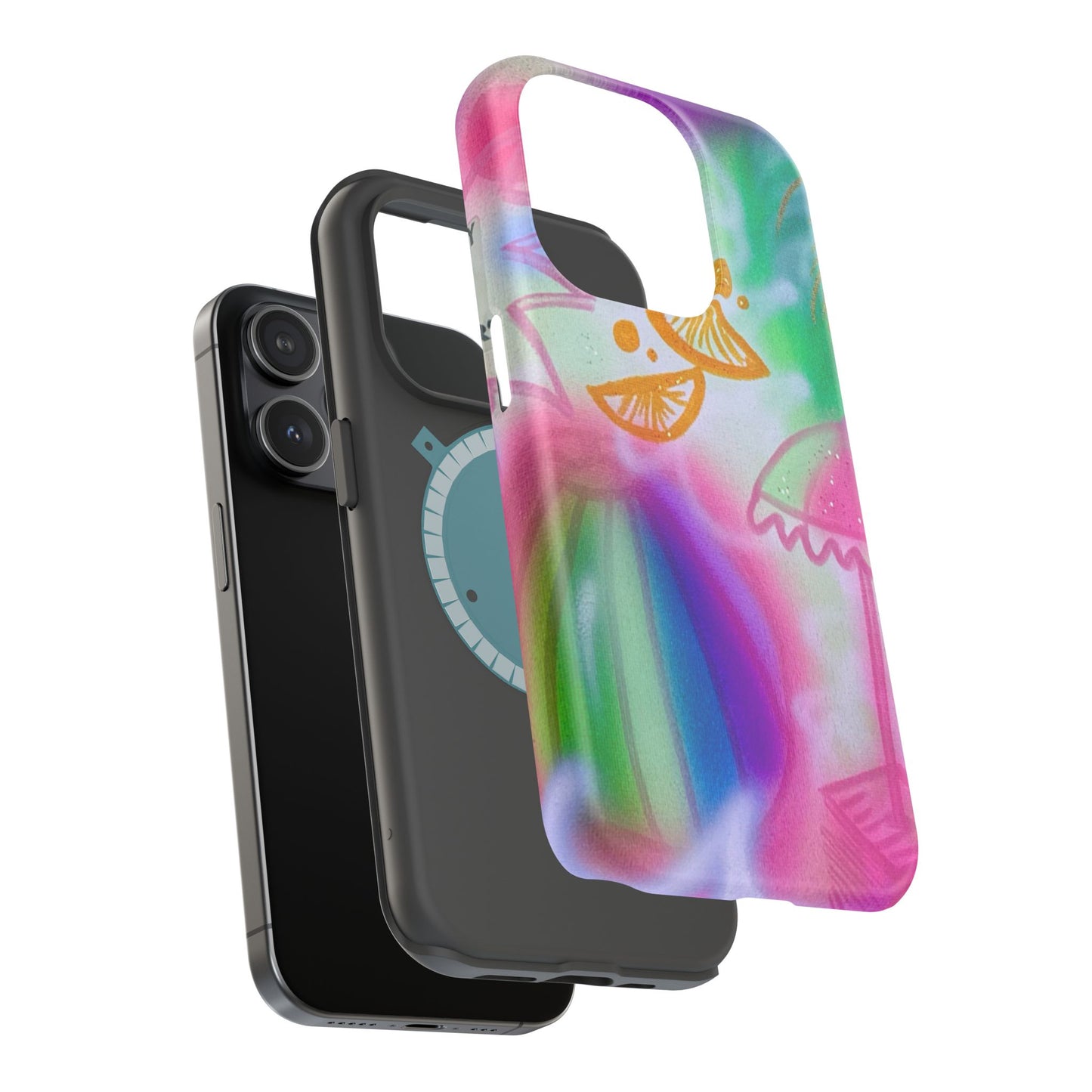 MagSafe "on the beach" airbrush iPhone case