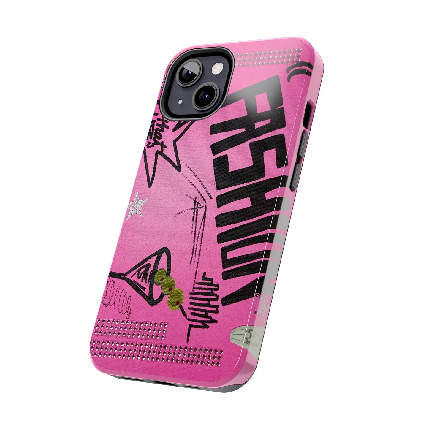 "high fashion pt. 2" airbrush iPhone case