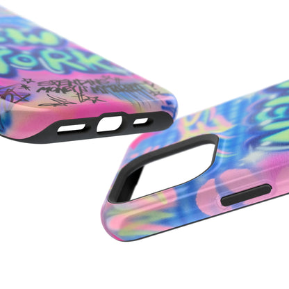 magsafe "spending $$ is my talent" airbrush iPhone case
