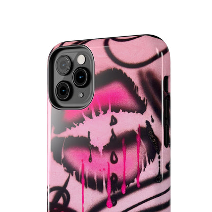 "glossy pout" airbrush iPhone case