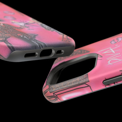 MagSafe "party diva" airbrush iPhone case
