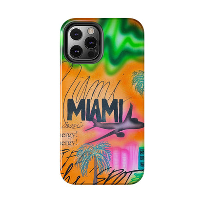 "miami, fl" airbrush iPhone case