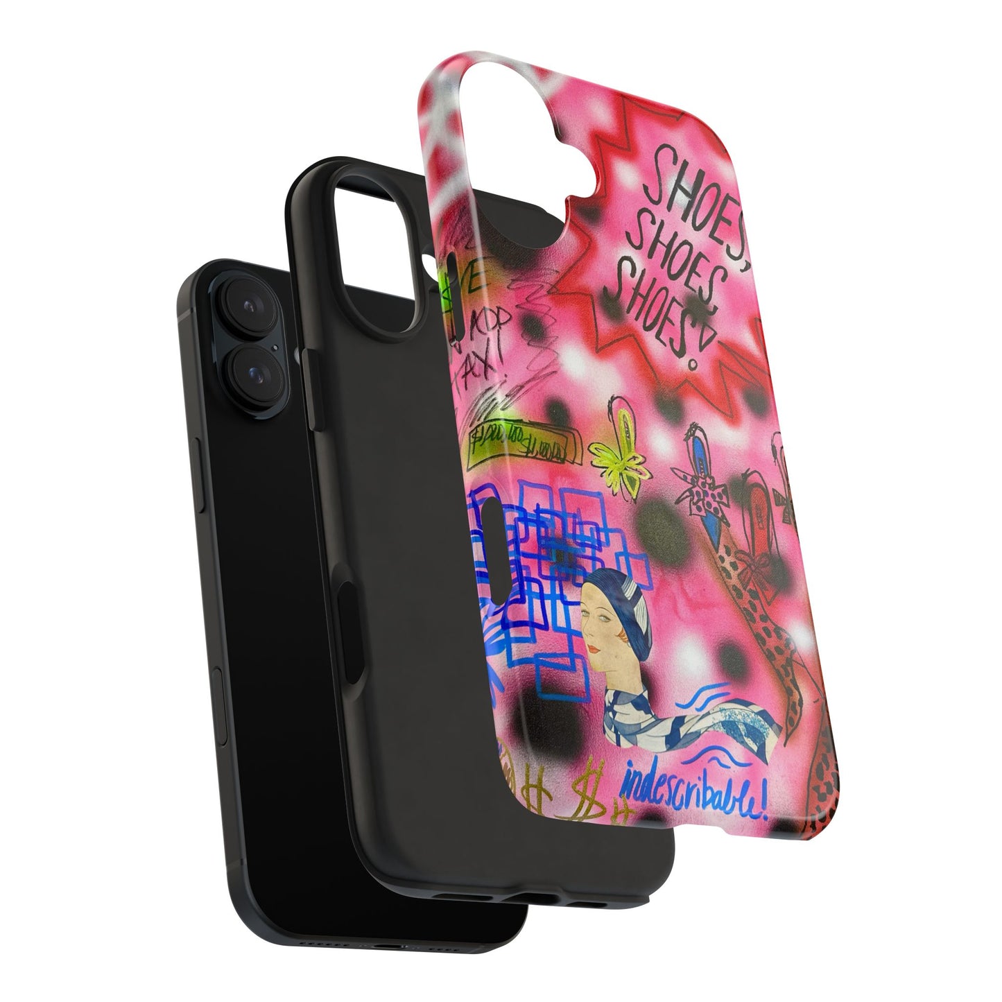 "indescribable cost" airbrush iPhone case