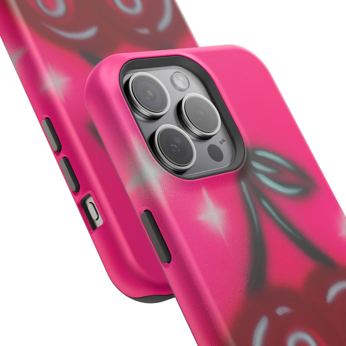 MagSafe "cherry 8ball" airbrush iPhone case