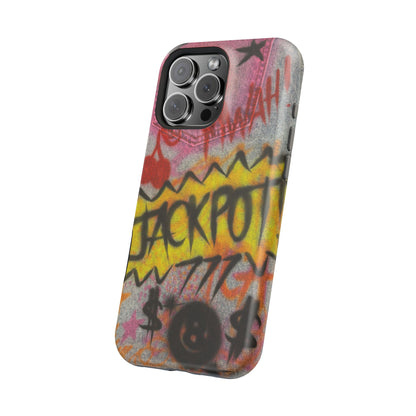 MagSafe "JACKPOT!" airbrush iPhone case