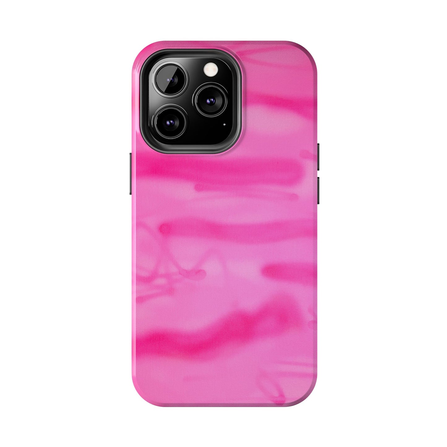 "pink camo" airbrush iPhone case