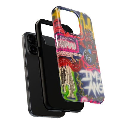 "im an angel" airbrush iPhone case