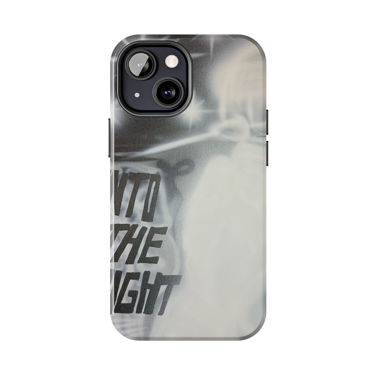 "into the night" airbrush iPhone case