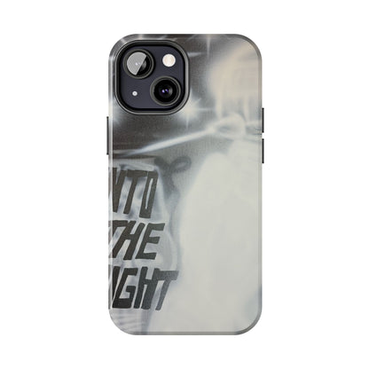 "into the night" airbrush iPhone case