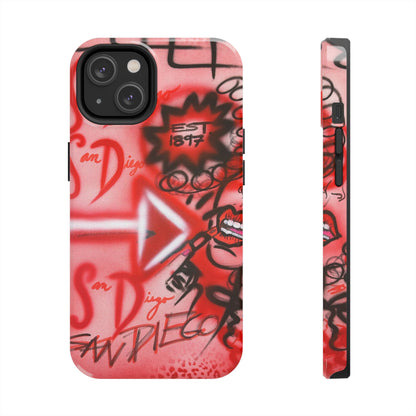 "san diego" airbrush iPhone case