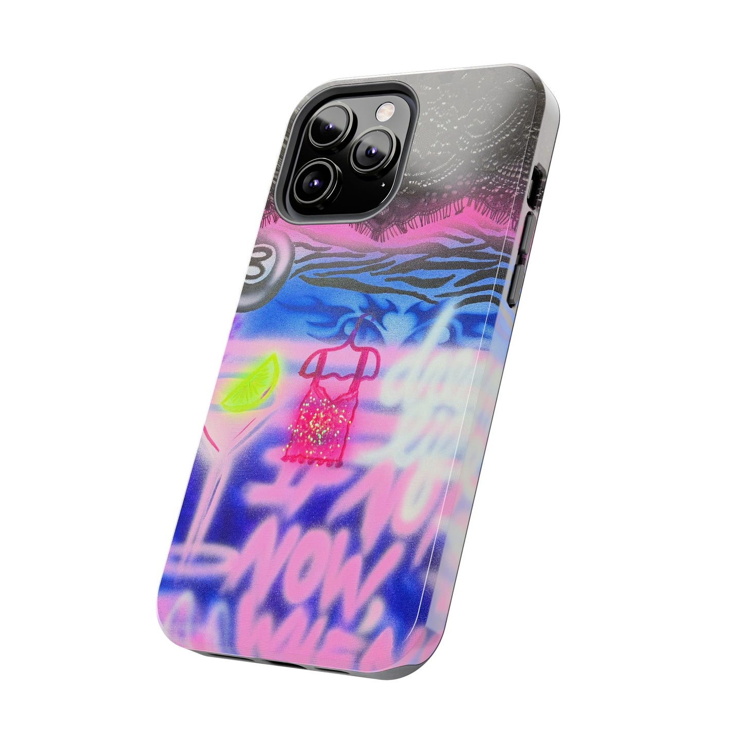 "dream life pt. 2" airbrush iPhone case