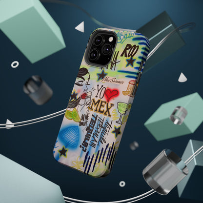 MagSafe "salted lime" airbrush iPhone case