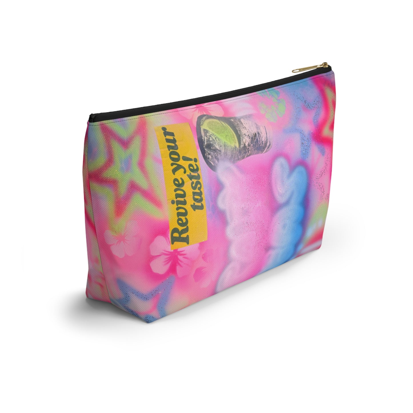"salty seas" airbrush makeup pouch