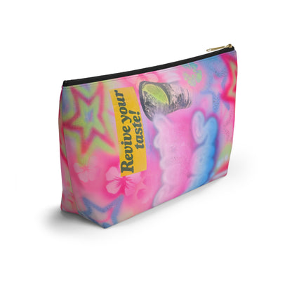 "salty seas" airbrush makeup pouch