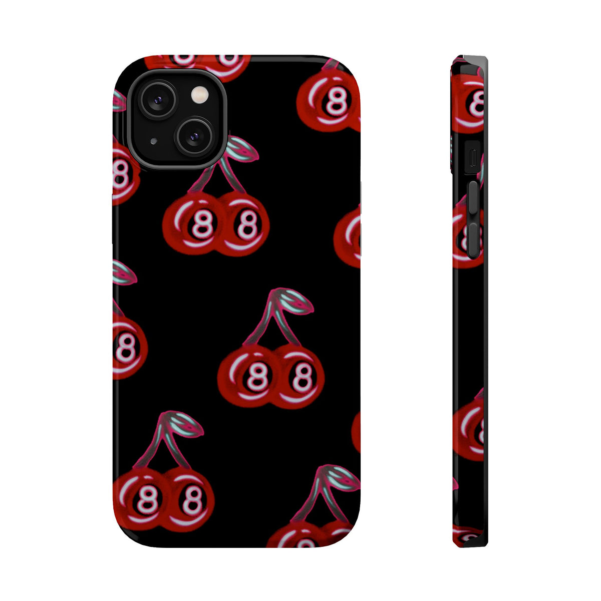 MagSafe "cami cherry" airbrush iPhone case