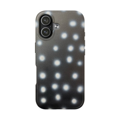 "coconut noir polka dot" airbrush iPhone case