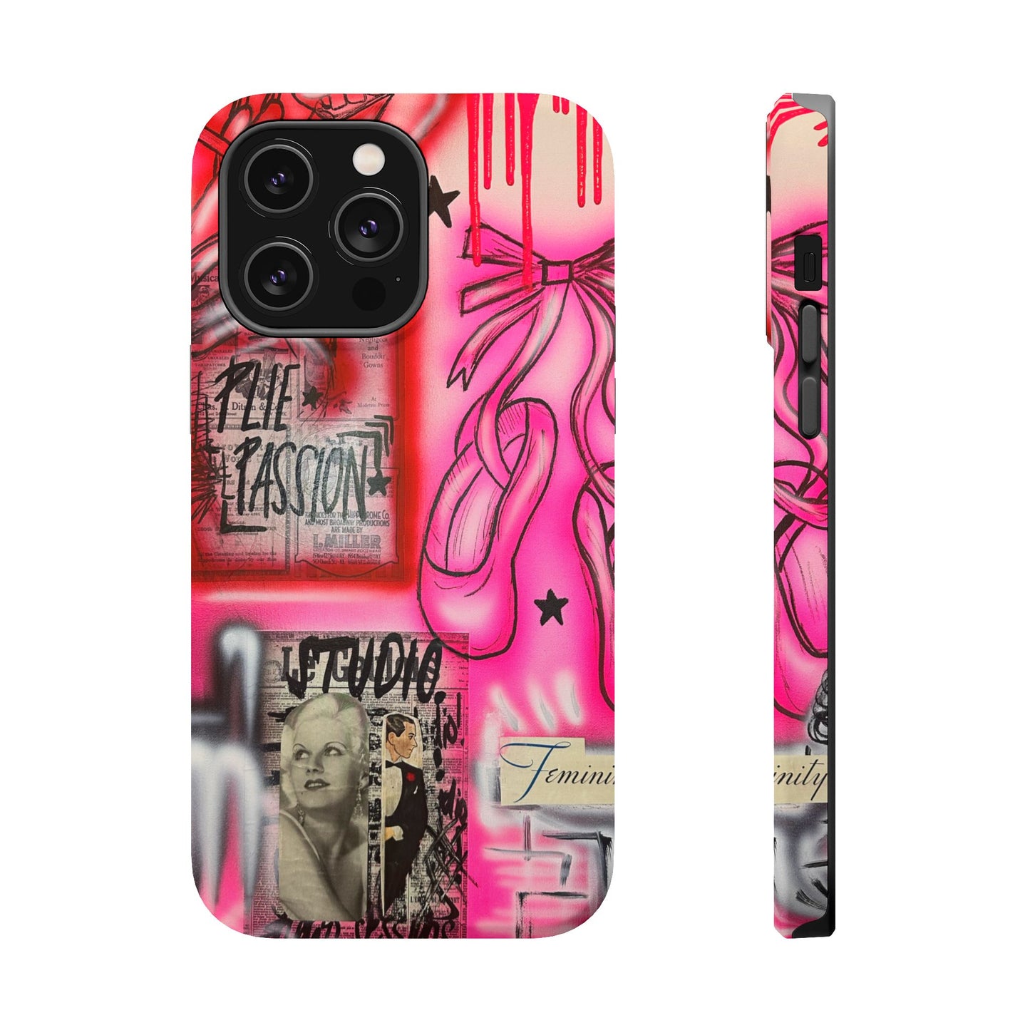 MagSafe „Plié Passion“ Airbrush-iPhone-Hülle