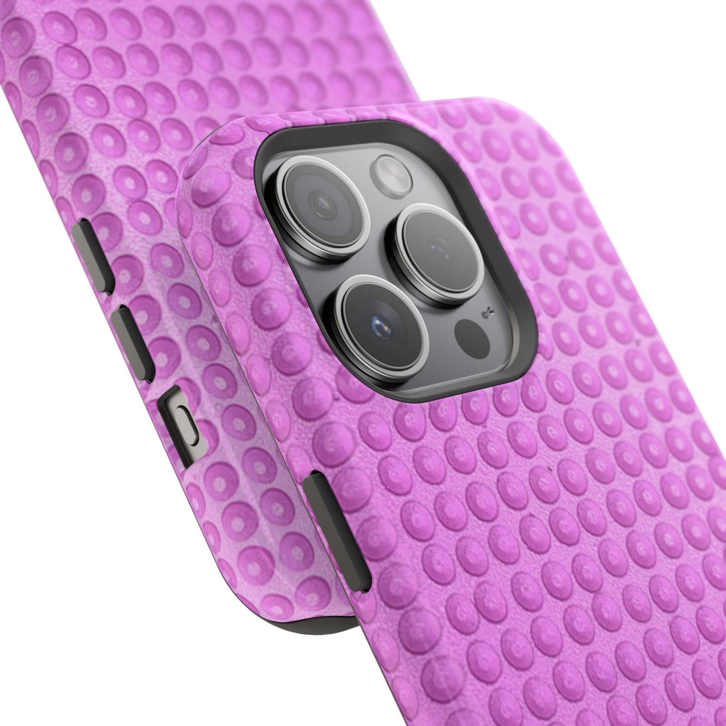 MagSafe "pink studs" airbrush iPhone case