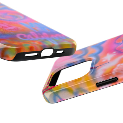 "mornings in malibu" airbrush iPhone case