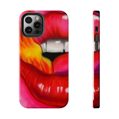 "flaming lips pt. 2" airbrush iPhone case