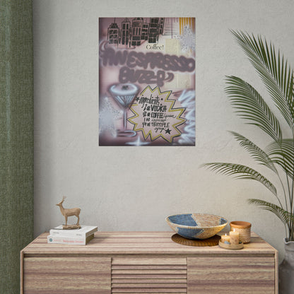 "espresso martini" airbrush rolled print