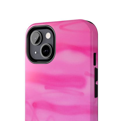 "pink camo" airbrush iPhone case