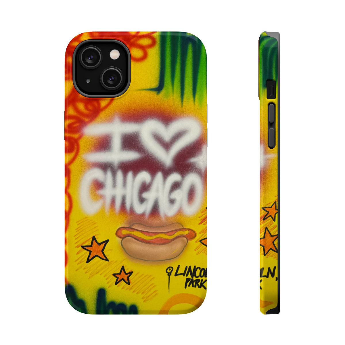 MagSafe "chicago" airbrush iPhone case