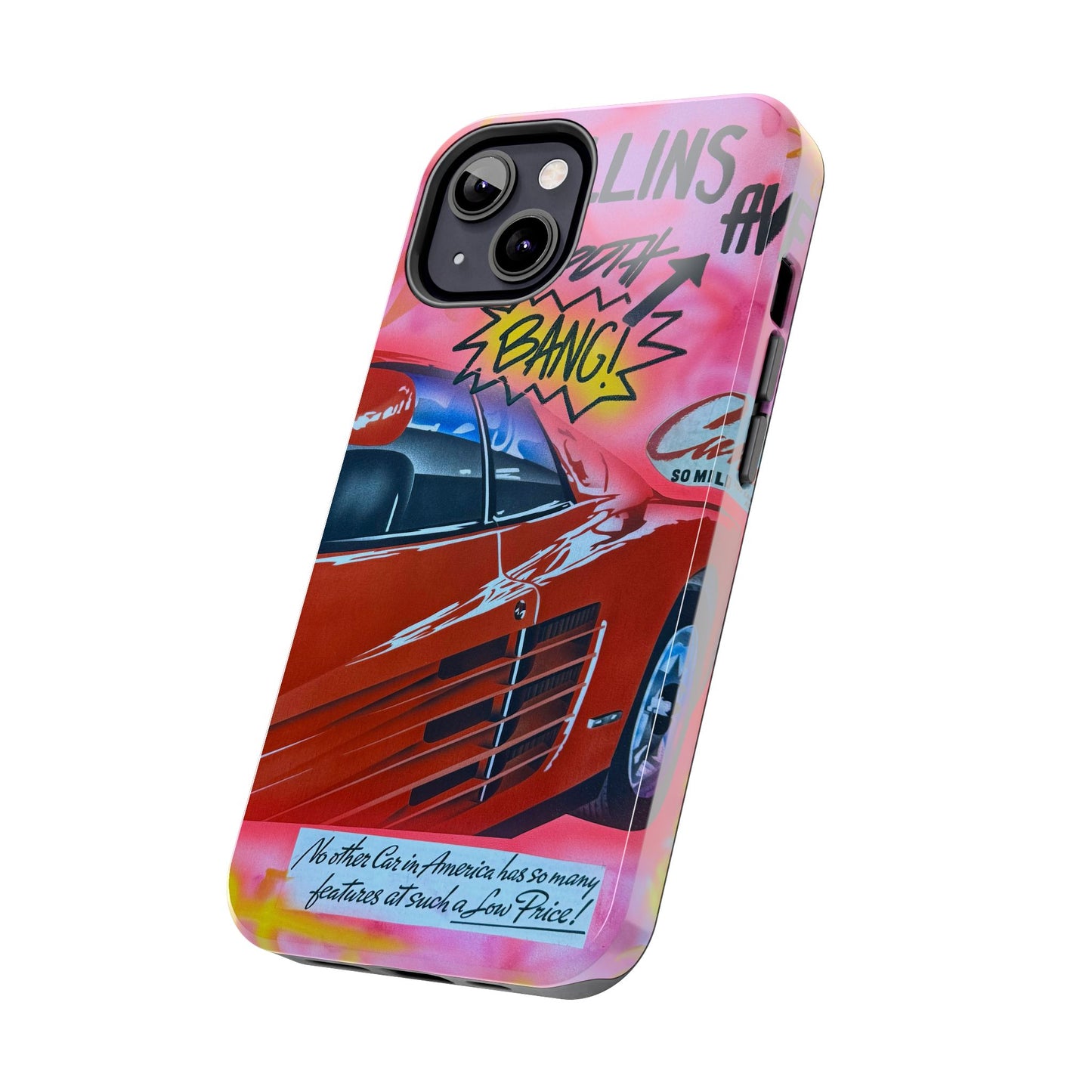 "miami momentos" airbrush iPhone case