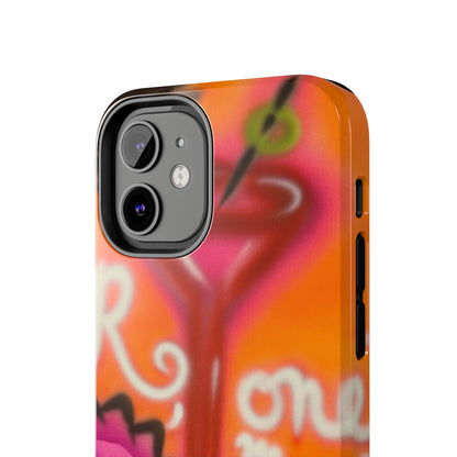 "one more drink!" airbrush iPhone case