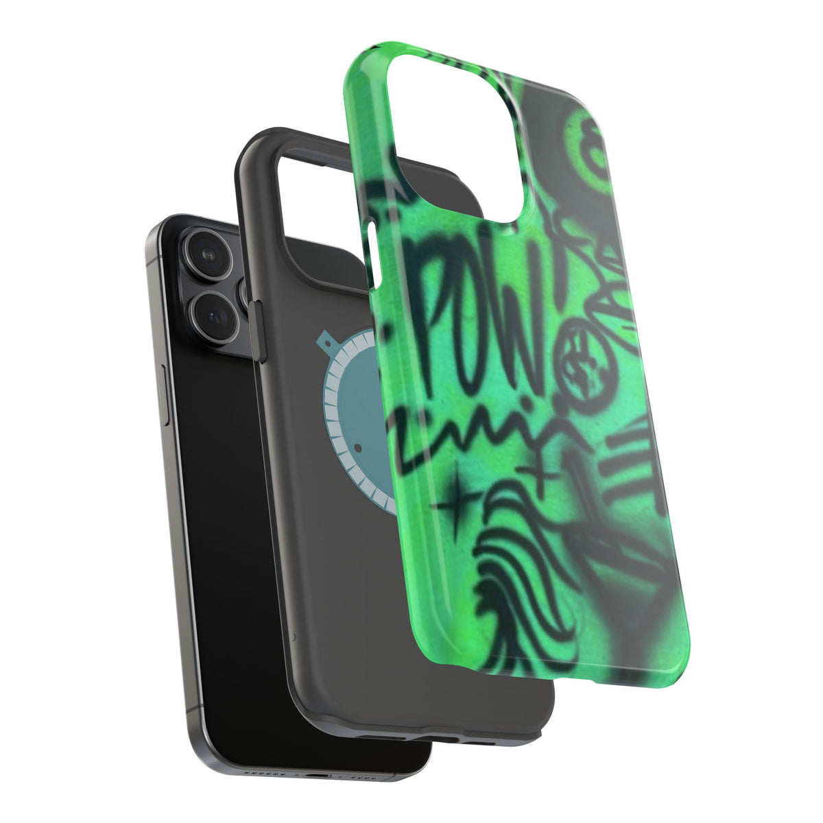 MagSafe "POW!" airbrush iPhone case