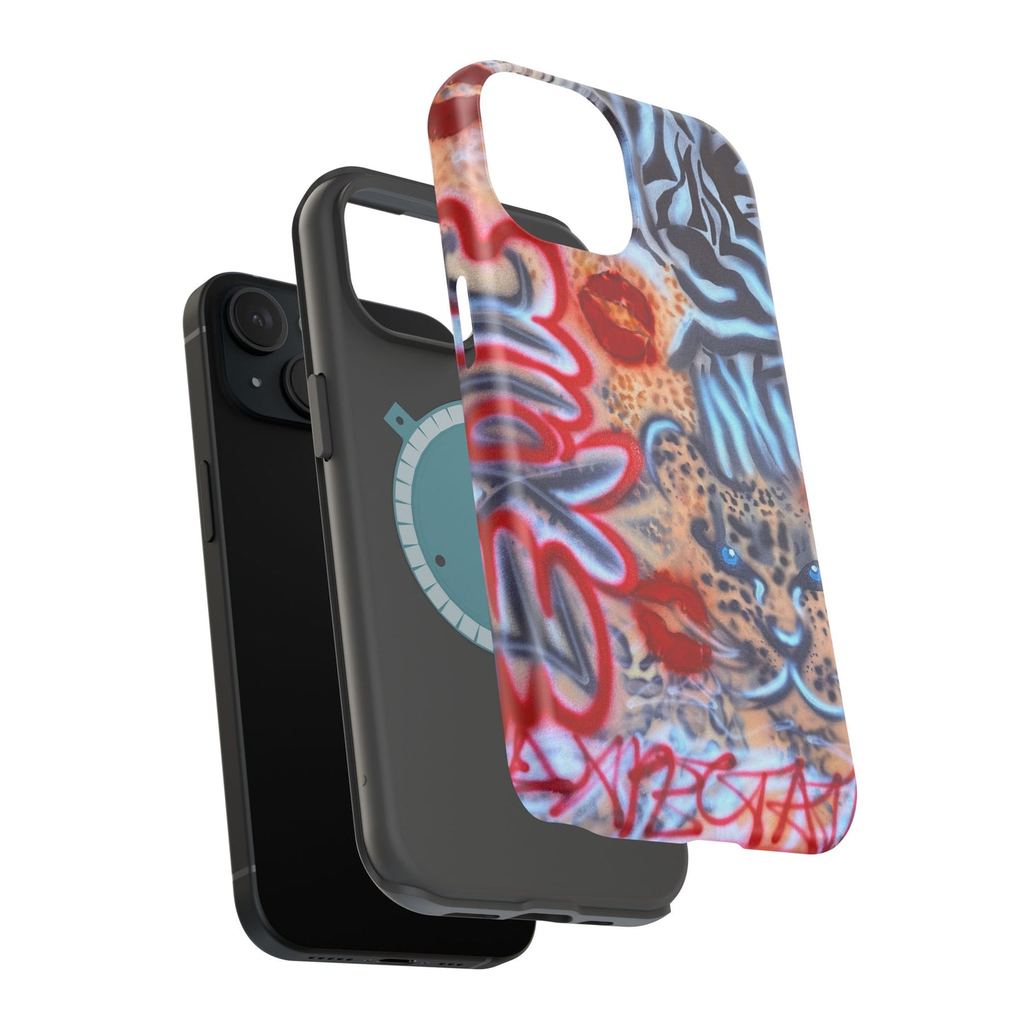 MagSafe "exotic expectations" airbrush iPhone case