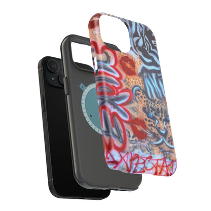 MagSafe "exotic expectations" airbrush iPhone case