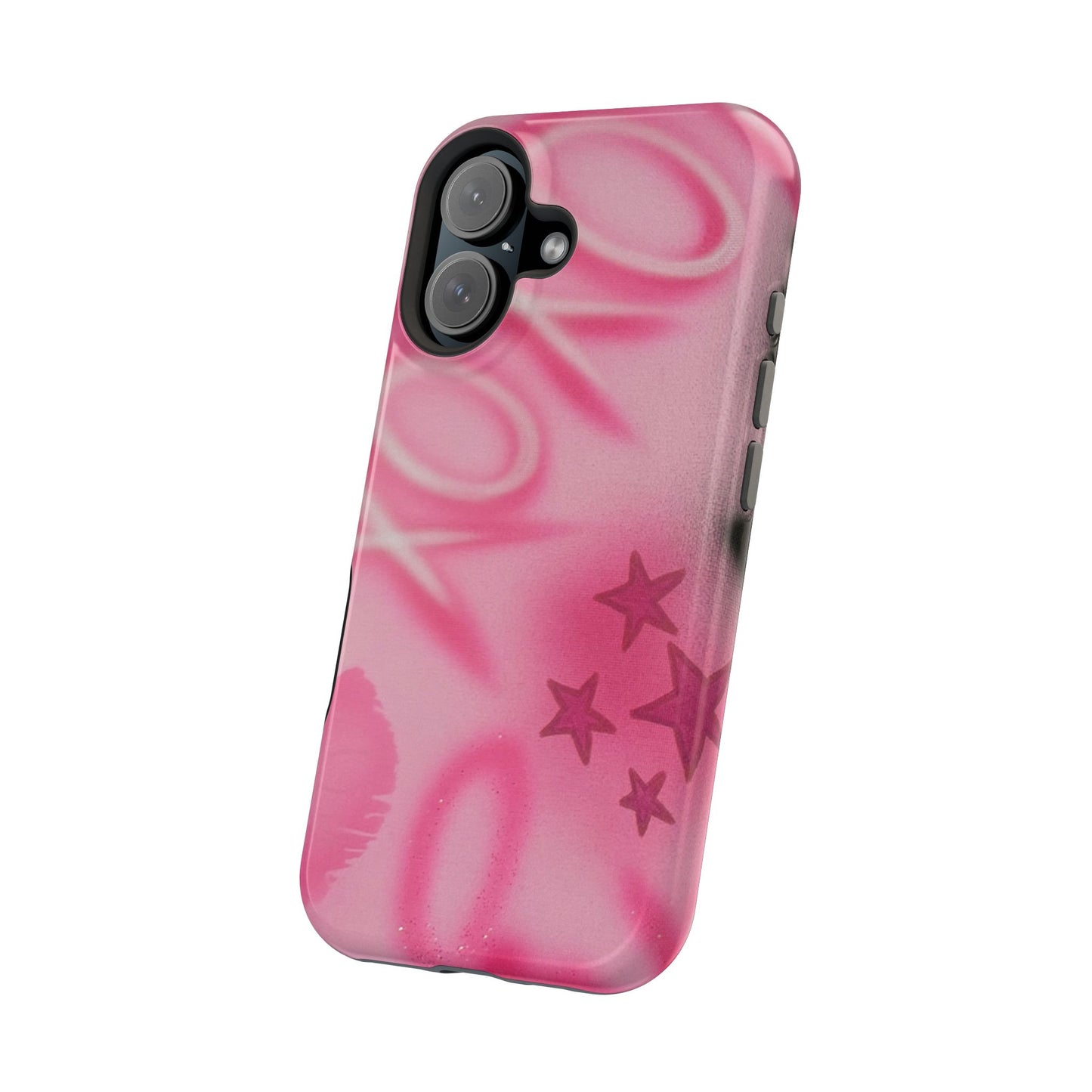 MagSafe "perfectly pink" airbrush iPhone case