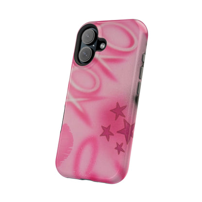 MagSafe "perfectly pink" airbrush iPhone case