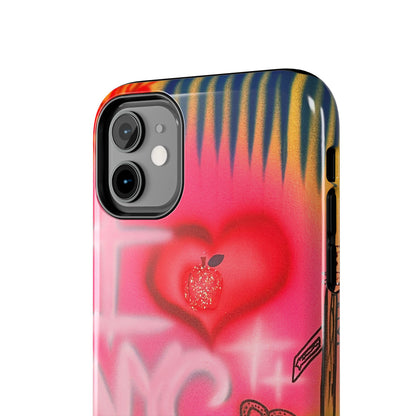 "in the city" airbrush iPhone case