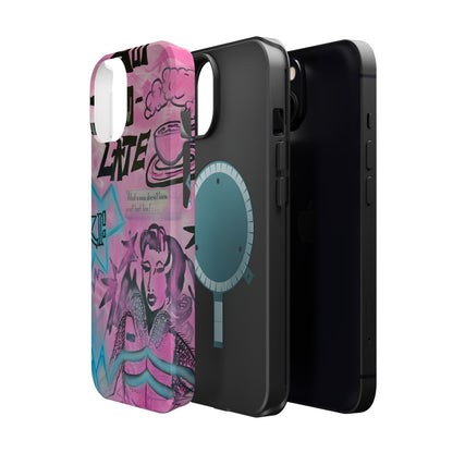 MagSafe "avant le ski" airbrush iPhone case